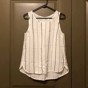 Size S striped Pink Blush sleeveless top